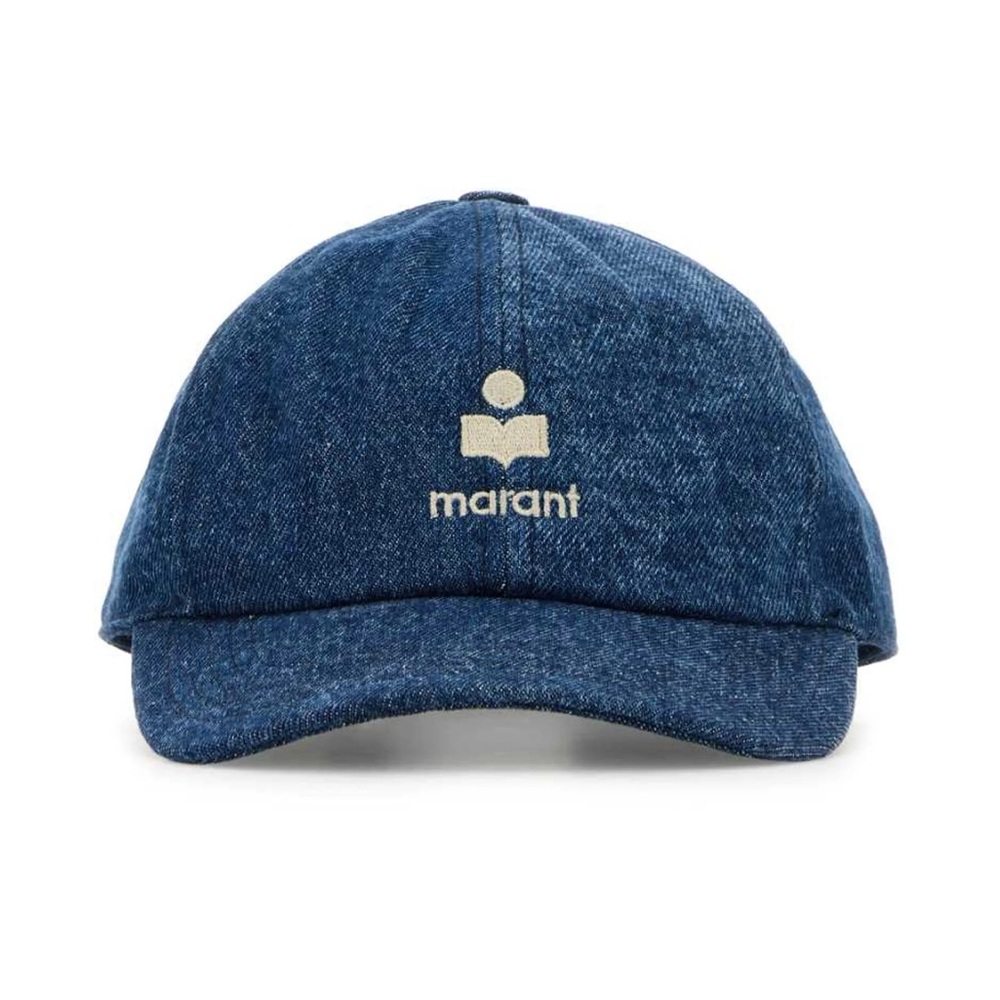 Isabel Marant Denim Logo Cap
